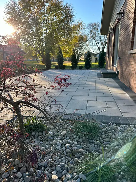 hardscaping paver patio